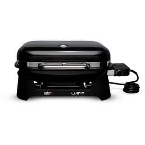 Gratar electric WEBER Lumin Compact 1502044, 2200W, negru