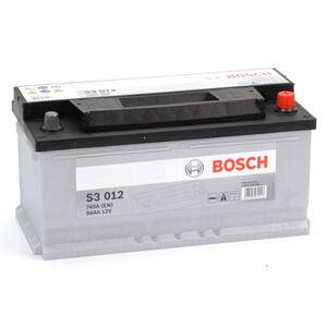 Baterie auto BOSCH S3 012, 12V, 88Ah, 740A