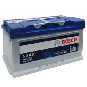 Baterie auto BOSCH S4 010, 12V, 80Ah, 740A