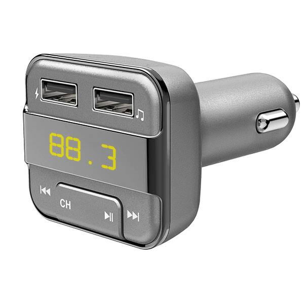Modulator Fm Hama 14156 Bluetooth Microsd Usb Gri