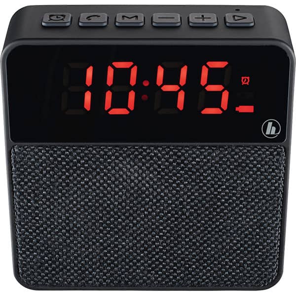 Radio cu ceas HAMA Poket Clock 173167, 3W, Bluetooth, negru