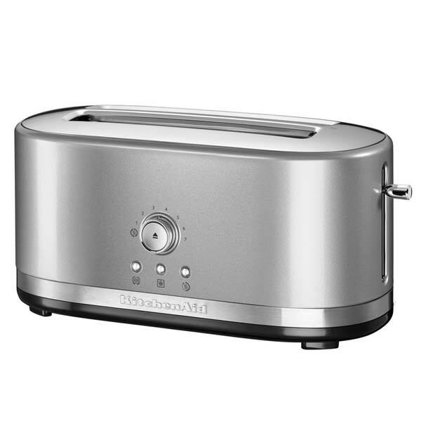 Prajitor Paine Kitchenaid 5kmt4116ecu 4 Felii 1800w Argintiu Negru