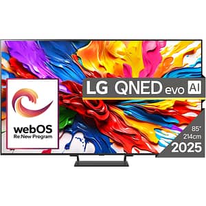 Televizor QNED Evo MiniLED Smart LG 86QNED93A6A, Ultra HD 4K, HDR, 214cm