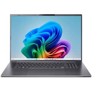 Laptop ACER Aspire 18 AI A18-I71M-926M, Intel Core Ultra 9 386H pana la 4.9GHz, 16" WUXGA, 16GB, SSD 512GB, Intel Graphics, Windows 11 Home, Steel Gray