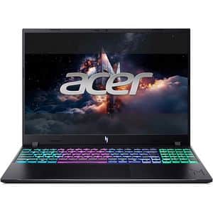 Laptop Gaming ACER Nitro V 16 ANV16-I31-76UY, Intel Core 7 240H pana la 5.2GHz, 16" WUXGA, 16GB, SSD 512GB, NVIDIA GeForce RTX 5060 8GB, Free DOS, Obsidian Black
