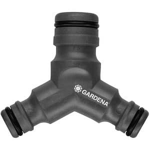 Conector furtun GARDENA 02834 20, plastic, gri