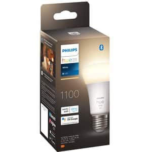 Bec LED Smart PHILIPS Hue 8719514288232, E27, 9.5W, 1055lm, lumina calda 