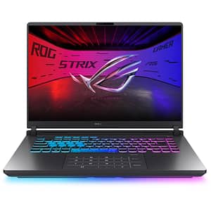 Laptop Gaming ASUS ROG Strix G16 G615LW-S5052, Intel Core Ultra 9 275HX pana la 5.24GHz, 16" WQXGA, 32GB, SSD 2TB, NVIDIA GeForce RTX 5080 16GB, Free DOS, Eclipse Gray