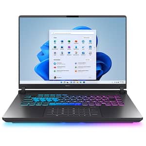 Laptop Gaming ASUS ROG Strix G16 G615LW-S5048X, Intel Core Ultra 9 275HX pana la 5.24GHz, 16" WQXGA, 32GB, SSD 2TB, NVIDIA GeForce RTX 5080 16GB, Windows 11 Pro, Eclipse Gray