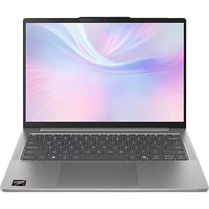 Laptop LENOVO IdeaPad Slim 5 14IMH10, Intel Core Ultra 5 135H pana la 4.6GHz, 14" WUXGA, 16GB, SSD 512GB, Intel Arc Graphics, Free Dos, Luna Grey