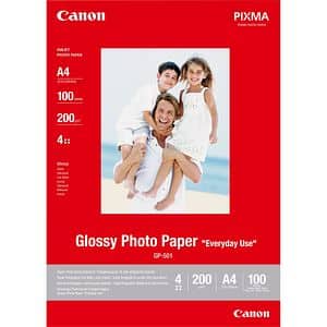 Hartie foto originala CANON Glossy GP-501, A4, 100 coli