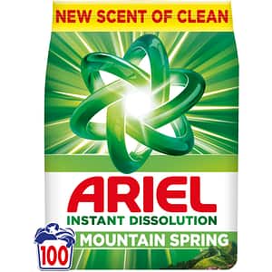Detergent automat ARIEL Mountain Spring, 6.5 kg, 100 spalari