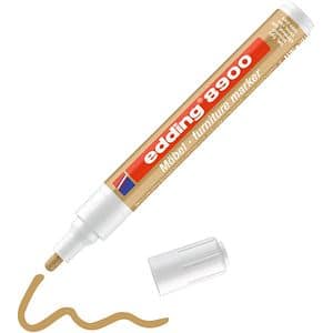 Marker pentru mobila EDDING 8900, 1.5-2 mm, stejar deschis