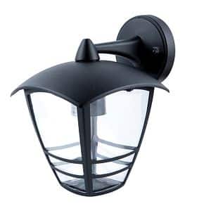Aplica exterior PHILIPS Creek, E27, 60W, IP44, metal si plastic, negru