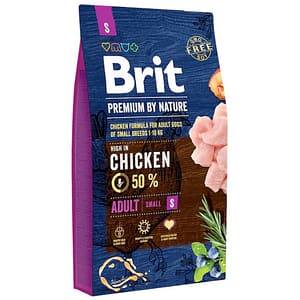 Hrana uscata pentru caini BRIT Premium, Adult, Pui, 8 kg