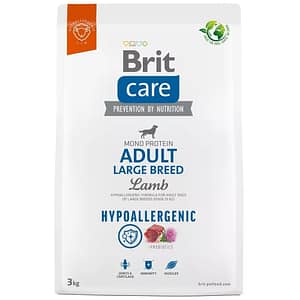 Hrana uscata pentru caini BRIT CARE Hypoallergenic Large Breed, Adult, Miel