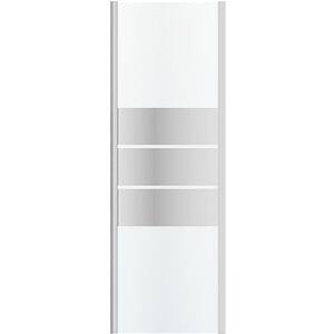 Paravan dus GOODHOME, aluminiu, sticla oglinda, 70x195 cm, crom