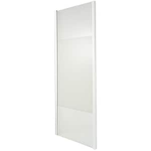 Paravan dus COOKE & LEWIS, aluminiu, sticla mata, 70x190 cm, alb