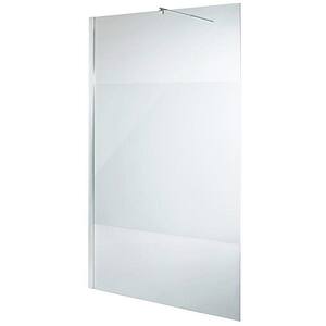 Paravan dus walk-in COOKE & LEWIS, aluminiu, sticla mata, 120x195 cm, alb