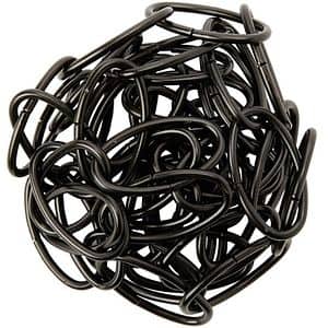 Lant otel DIALL, 2.2mm x 1.5m, negru