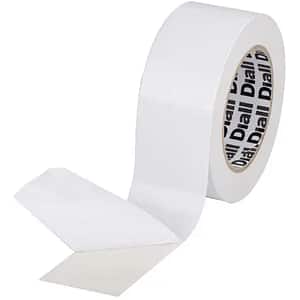 Banda auto-adeziva DIALL 100581057, 50 mm x 25 m, alb