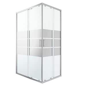 Cabina dus simpla, joasa, dreptunghiulara, 120 x 80 x 195 cm  GoodHome Beloya