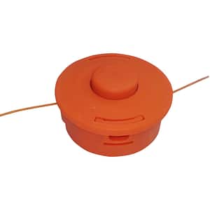 Cap cu fir autocut motocoasa Ruris, fir rotund, 2.4mm, portocaliu