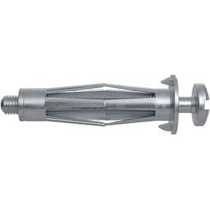 Diblu metalic pentru gips-carton FISCHER, 6 x 52 mm, 4 buc, argintiu