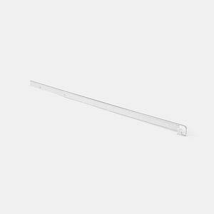 Conector blat GoodHome Nantua, 62x2.8 cm, argintiu