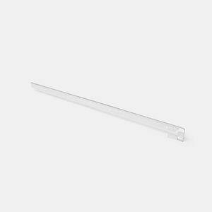 Conector blat GoodHome Nantua, 62x3.8 cm, argintiu