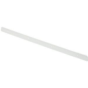 Terminatie blat GOODHOME Nantua, aluminiu, 2.8 x 3 x 8 cm, gri