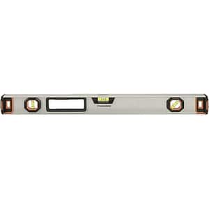 Nivela MAGNUSSON, 3 unghiuri, 60 cm, aliaj de aluminiu, gri
