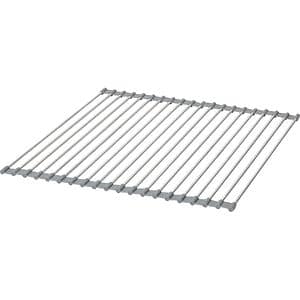 Suport scurgere vase GOODHOME Datil, 41 x 41 cm, otel, argintiu