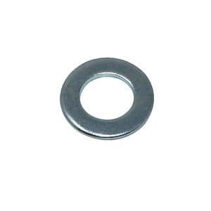 Saiba plata medie Diall, din otel-carbon, diametru 8 mm, argintiu