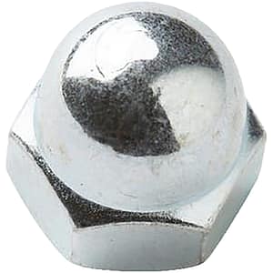 Piulita cu cap infundat M8 DIALL, otel carbon, argintiu, 10 buc