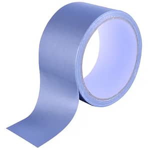 Set banda adeziva DIALL 100671377, 50 mm x 25 m, 2 buc, argintiu