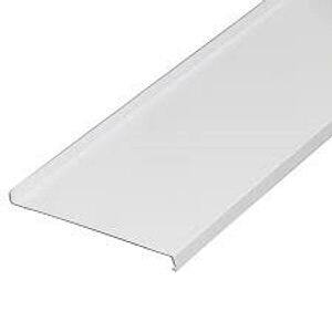 Glaf Exterior, Alb, Aluminiu, 300 x 30 cm  ALLY MET