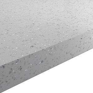 Blat bucatarie GOODHOME Berberis, PAL, 300 x 62 x 3.8 cm, alb stejar