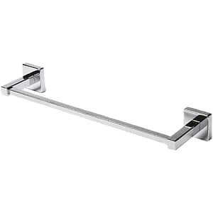 Suport pentru prosop Alessano GOODHOME, 43.5 x 5.2 x 8.8 cm, otel, argintiu