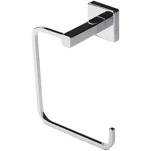 Suport rola hartie igienica Alessano GOODHOME, 14.7 x 8.9 x 19.1 cm, otel, argintiu