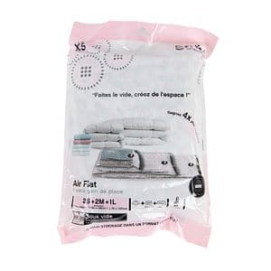 Set saci vidare haine 5 FIVE SIMPLY SMART, 2S + 2M + L, 5 bucati