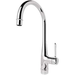 Baterie bucatarie GOODHOME Filbert, zinc, argintiu