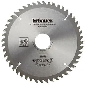 Disc debitare lemn ERBAUER 100691391, 16 x 2 cm, 24 dinti, bucsa 16/20