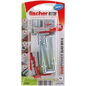 Set dibluri FISCHER DuoPower, 8 x 40mm, 4 bucati