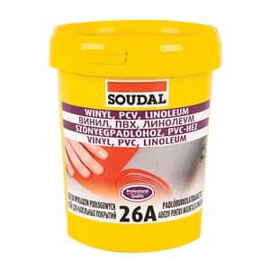Adeziv pentru pardoseli 26A SOUDAL, alb, 1 kg