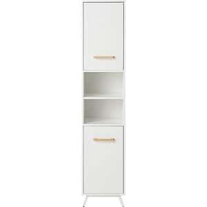 Dulap baie GOODHOME Ladoga, 40 x 36 x 190 cm, alb