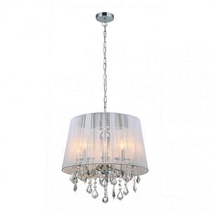 Lustra, Alb, 40 W, 5 x E14  Italux Cornelia