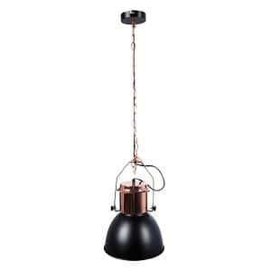 Lustra tip pendul, Negru, 40 W, 1 x E27  Globo Kutum