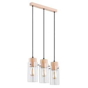 Lustra tip pendul, Transparent, 60 W, 3 x E27  Italux Tantum
