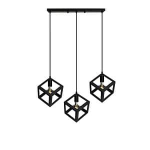 Pendul POLUX Sweden, E27, 60W, negru